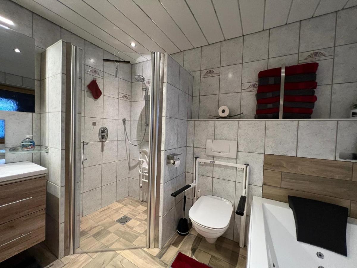 Ferienwohnung "Auszeit" Mit Garten 상트오스왈드 외부 사진