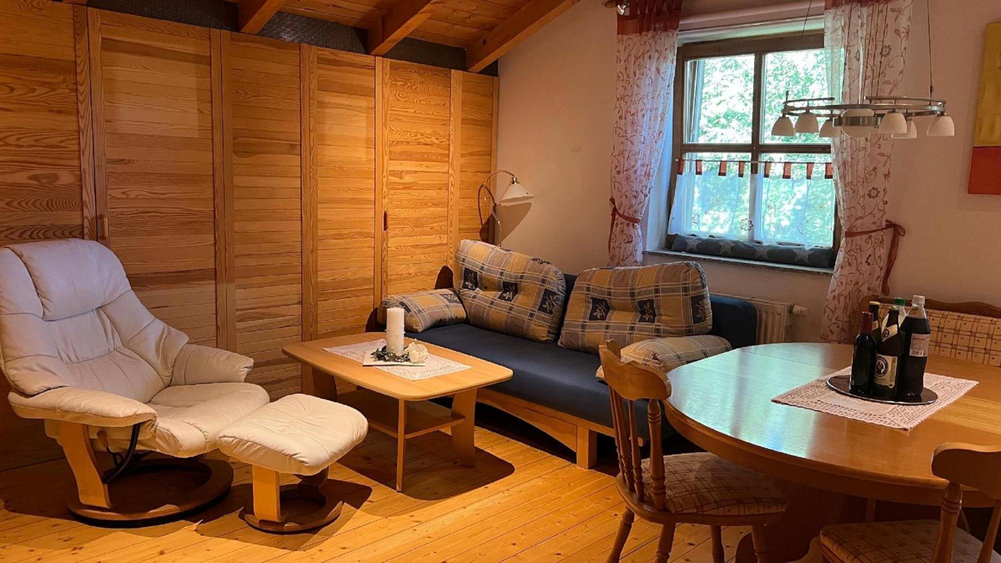 Ferienwohnung "Auszeit" Mit Garten 상트오스왈드 외부 사진